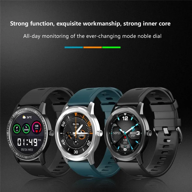 

Q669 Smart Watch Waterproof DIY Faces Touch Screen Weather Men Clock Women Fitness Tracker Smartwatch for IOS Android