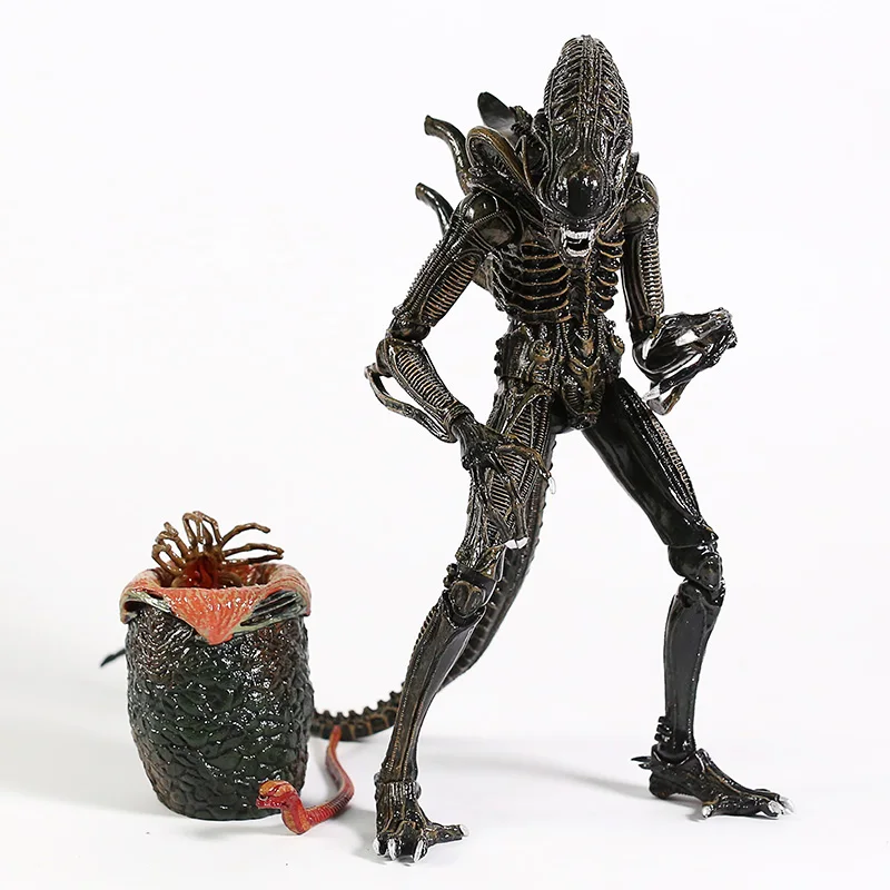 Инопланетянин NECA Серия коричневый/синий воин чужой Ultimate экшн-фигурка