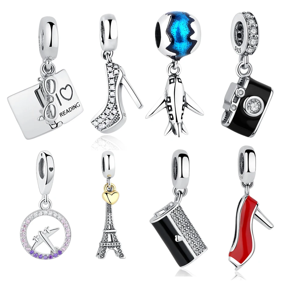 925 пробы серебро обувь на высоком каблуке Древо жизни поездка мечта бусина