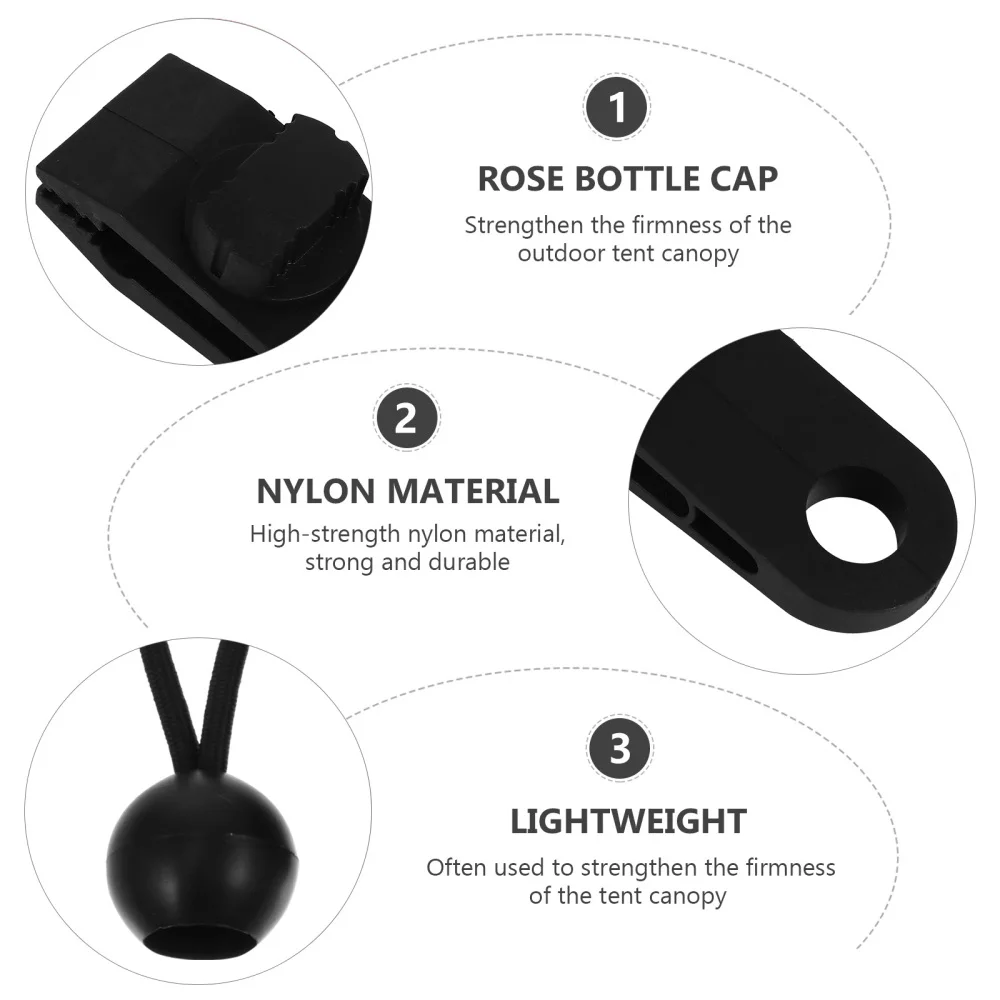 

1 Set Camping Tent Clips Outdoor Tarpaulin Clips Windproof Tarp Clips Fixator