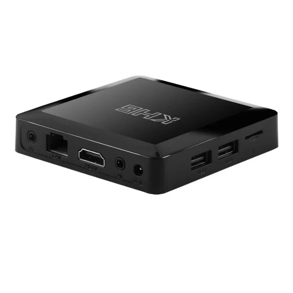 

KH6 Декодер каналов кабельного телевидения H616 4 ядра Cortex-A53 4K @ 60fps ТВ Box HDMI-Совместимость Высокое разрешение с пультом дистанционного управлен...