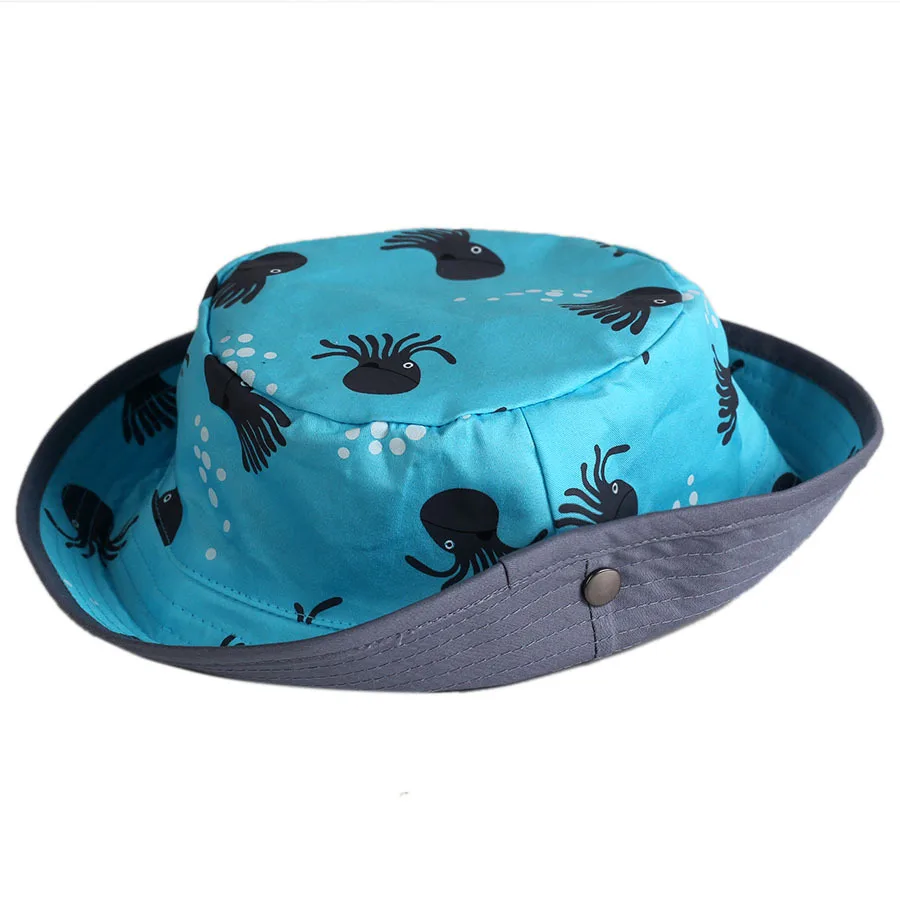 Шляпа для маленьких мальчиков и девочек летняя детская Панама рыбалки