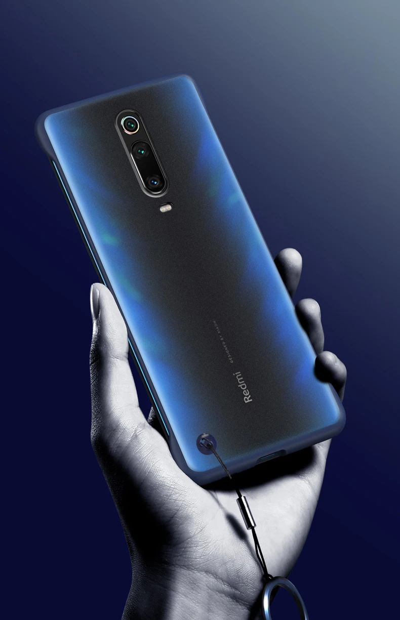 Матовый чехол без оправы для Xio mi Xiao mi Note 8 7 Pro Чехол для Xiaomi mi Note 10 mi 9 t Pro mi 9 t красный mi k20 Pro 7a 7 Чехол