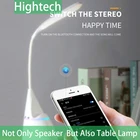 OttLite светодиодный двойной головкой Настольная лампа с Bluetooth Динамик-зарядка USB Порты и разъёмы мульти Яркость настройки мульти Цвет режимов