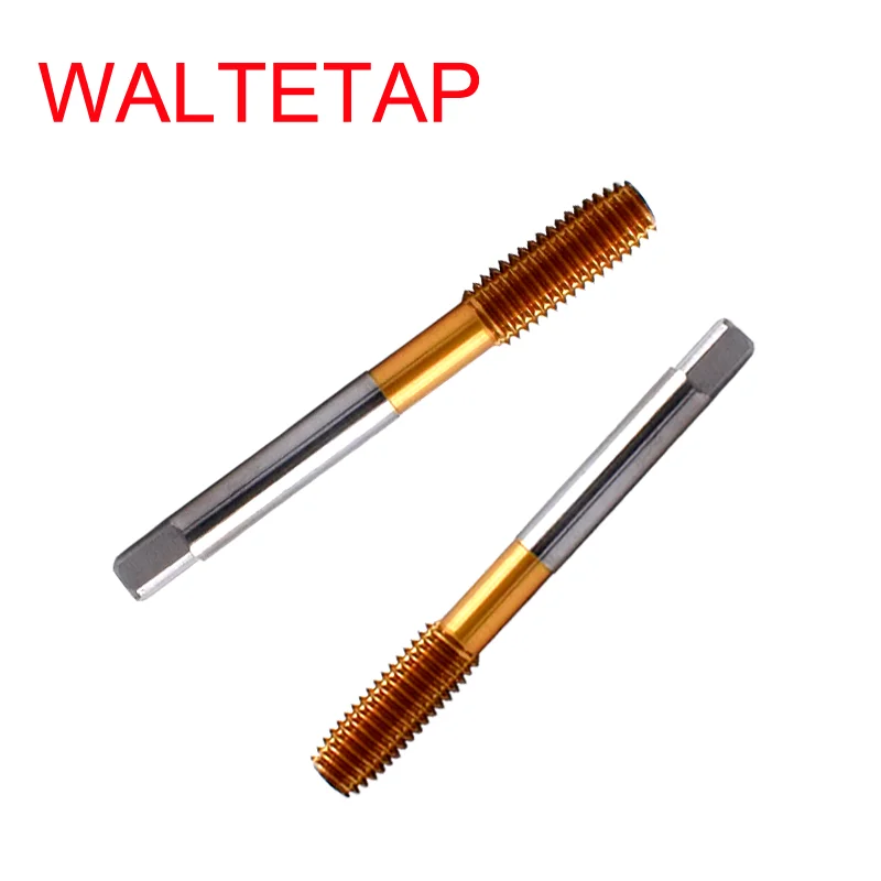 Метчик WALTETAP HSSE с оловянной тонкой резьбой левый M4 M5 M6 M8 M10 X0.5L X0.75L X1L | Инструменты