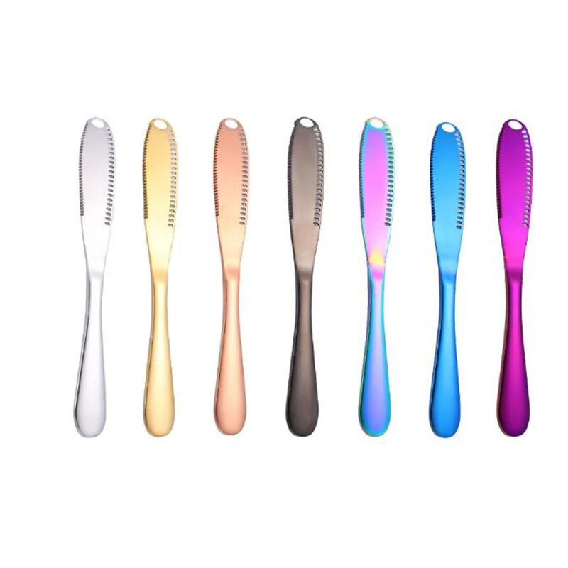 1 шт. Нержавеющая сталь сыр Ножи High end масло Еда хлеб нож для джема Кухня