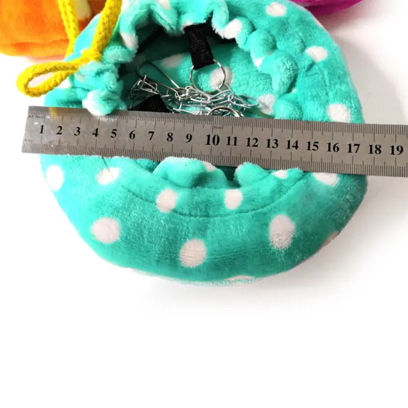 Большая подвеска для хомяка домашние животные белка хлопковый гамак двухслойная