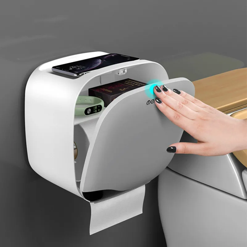 Двухслойная коробка для салфеток настенный водонепроницаемый держатель