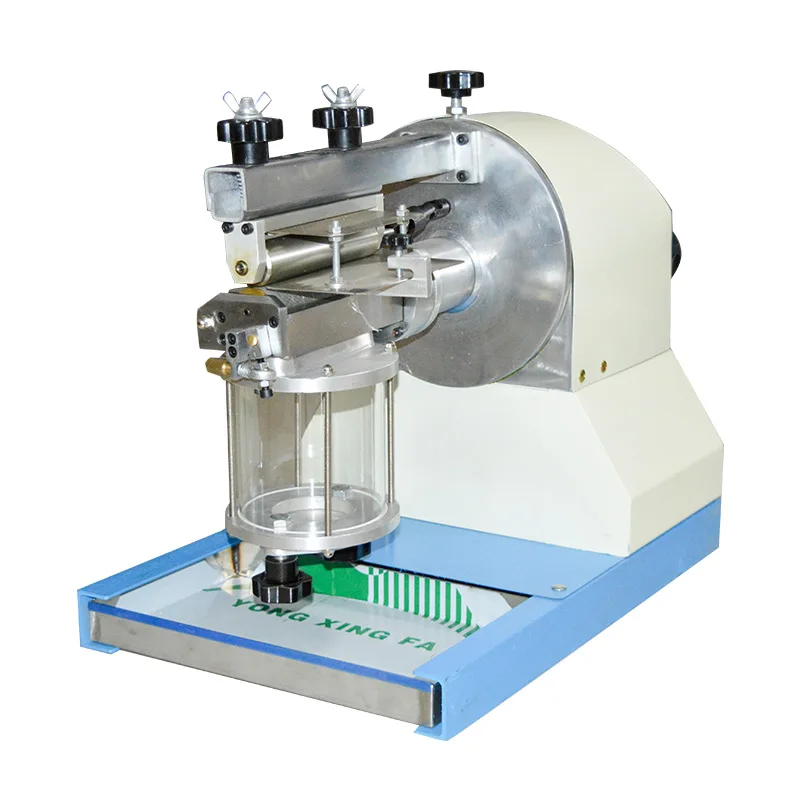 Прочная склеивающая машина 220 В регулируемая скорость для нанесения клея кожи