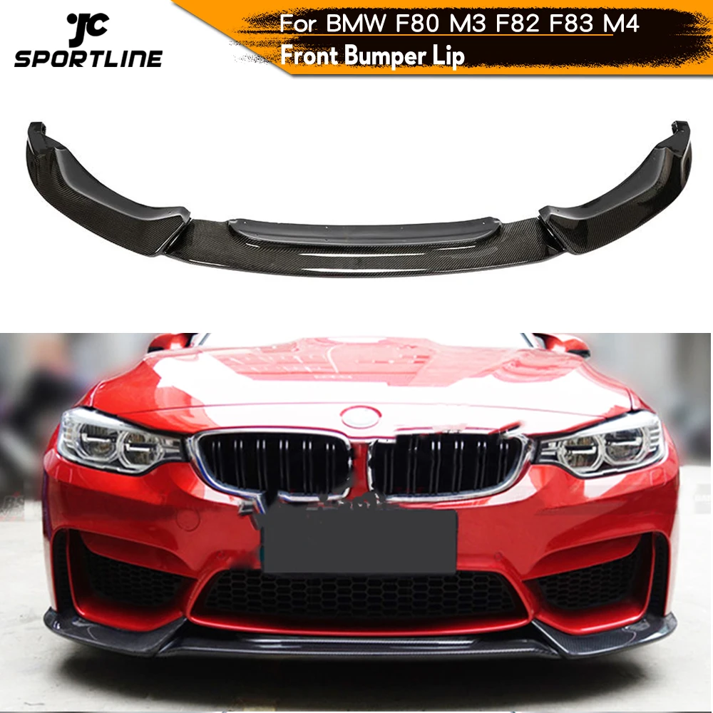 Спойлер для переднего бампера спойлер BMW F80 M3 F82 F83 M4 Sedan купе трансформер 2014 2019