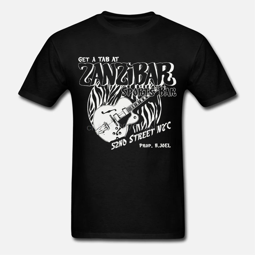 Вдохновленная Billy Joel t shirt Zanzibar Club An Old Skool hooligans Rock Tee (1)| |