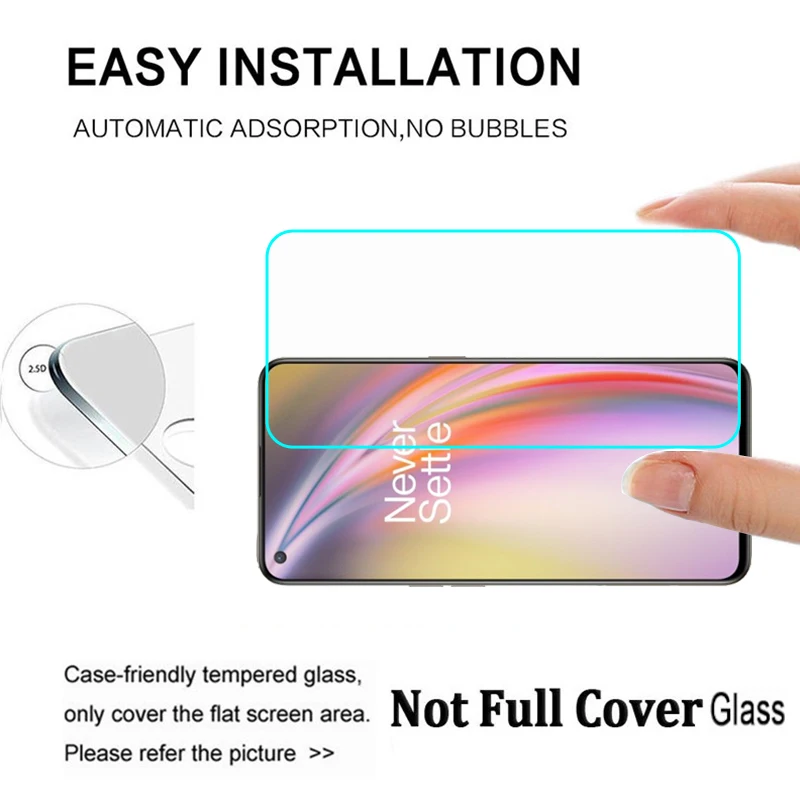 2PCS 9H tempered glass For OnePlus Nord CE 5G screen protector protective guard film front on pelicula | Мобильные телефоны и