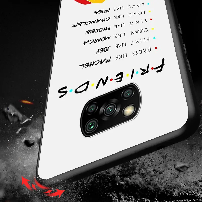 

Friends TV series For Xiaomi POCO F1 M3 X2 X3 NFC F2 M2 Pro Mi Mix 3 Play A3 A2 A1 lite 6 CC9 CC9E Phone Case