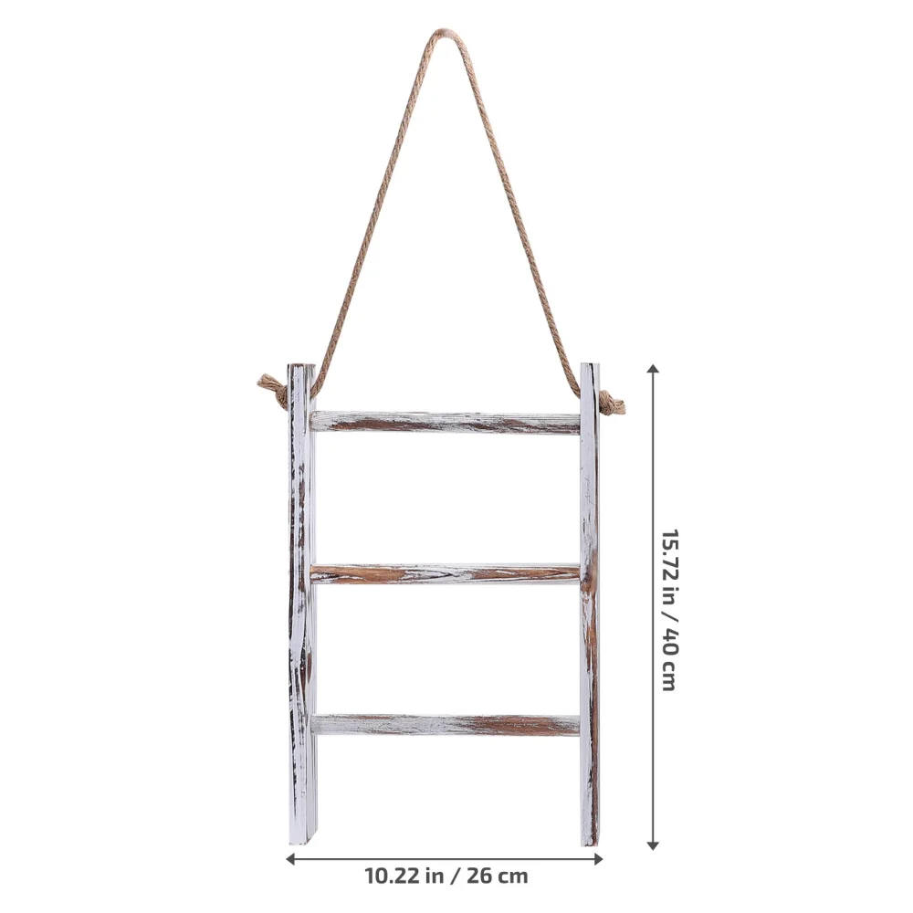 

1Pc Vintage Bathroom Towel Shelf Decorative Creative Towel Rack Random Color