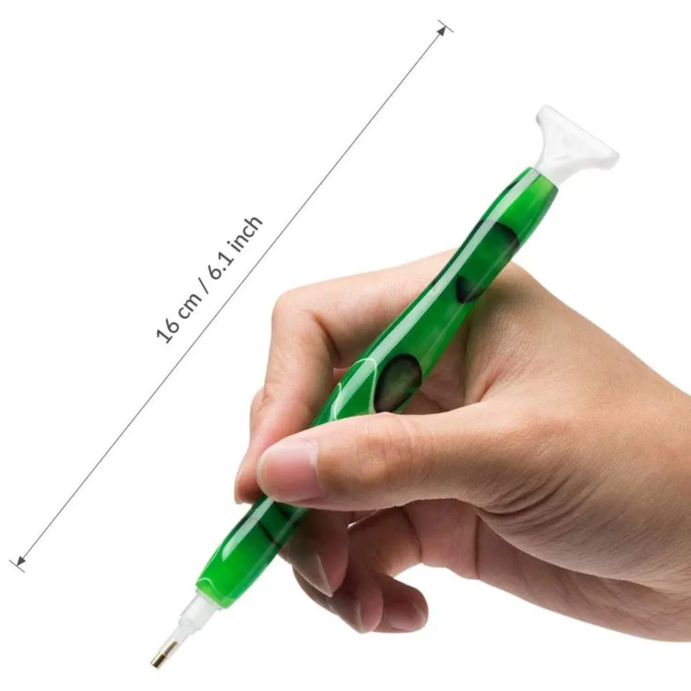 

Diamond Drawing Tool Point Drill Pen Handmade Resin Painting Diamond Pen For 5D Painting Diamonds Accessories