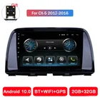 Автомобильный радиоприемник Android 10, 2 Гб + 32 ГБ, для Mazda CX-5 2012 2013 2014 2015 2016, автомобильный мультимедийный плеер, Автомобильная GPS-навигация, Wi-Fi, сенсорный экран