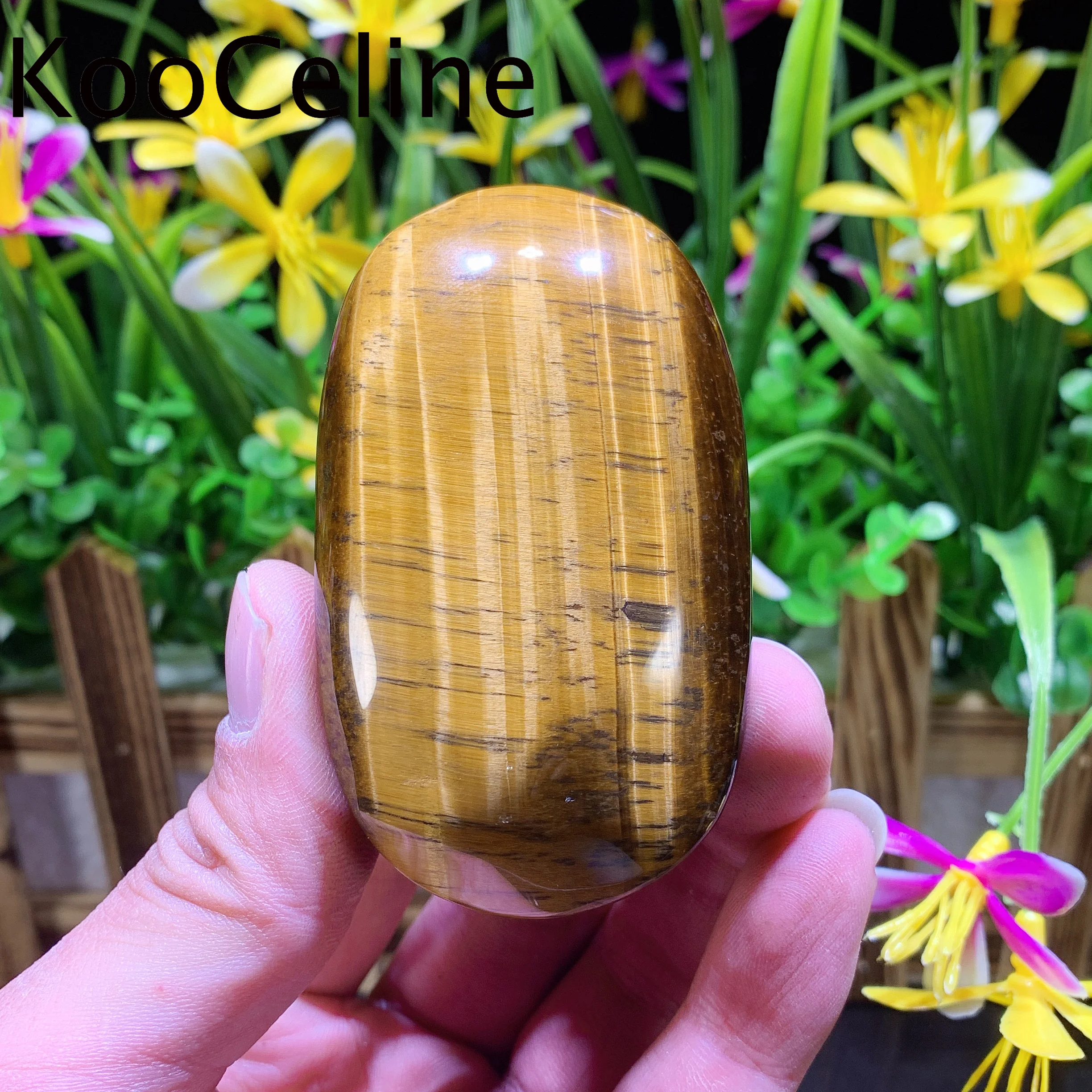 2pcs Natural Crystal Quartz Tiger Eye Palm Specimen Energy Reiki Stone Room Home Office Aquarium Decoration Accessories Gemstone | Дом и сад