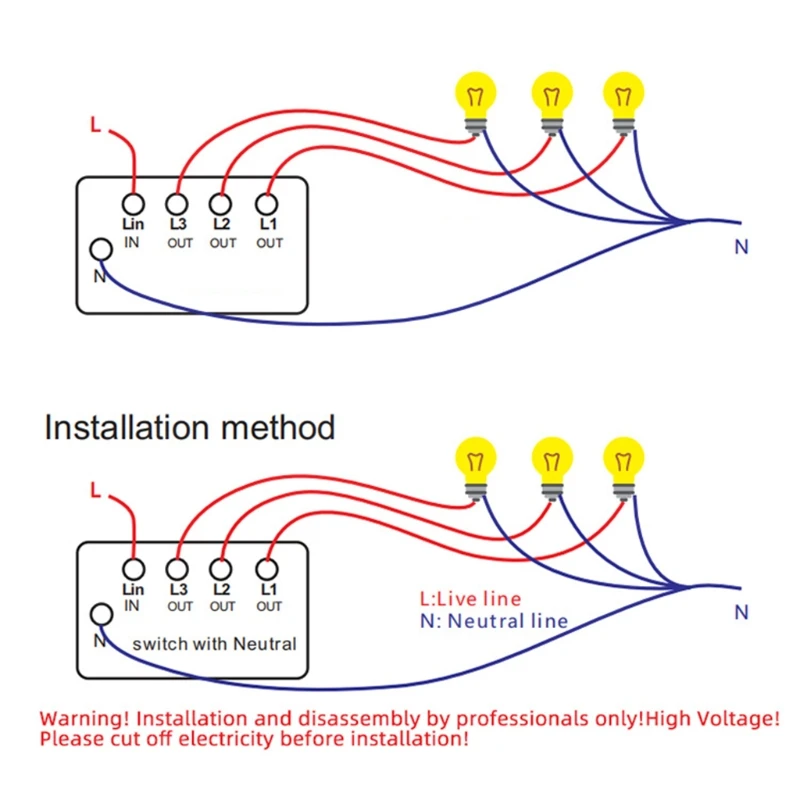 

WIFI Smart Wall Switch RF433 Push Button 1/2/3 Gang UK/EU Standard Smart Life APP Wireless Light Switch Remote Voice Control