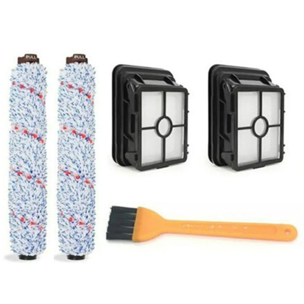 

5pcs For Bissell Crosswave 1713Z. Surface 1868 Brush Roll &1866 Vacuum Filter Set Vacuum Cleaner Sweeper Replace Robot Parts