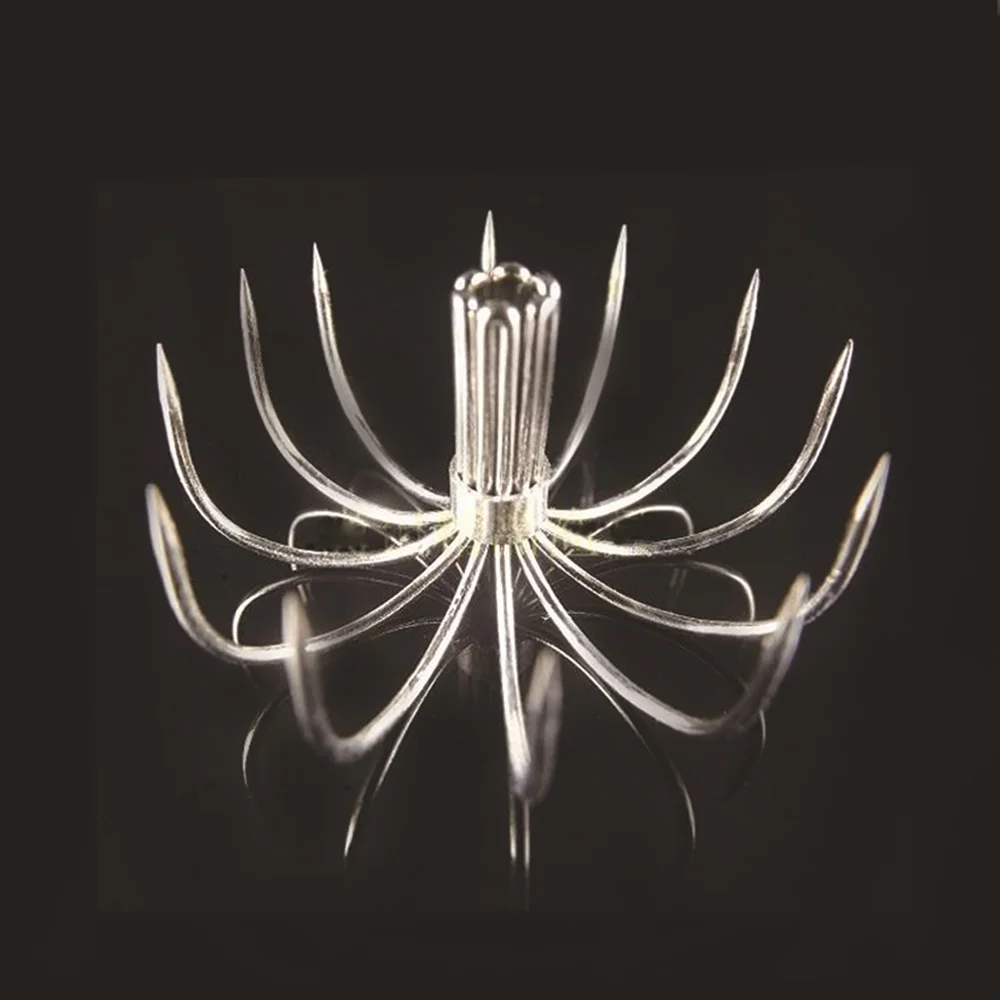 1 шт. рыболовный крючок из нержавеющей стали 12 игл|Рыболовные крючки| |