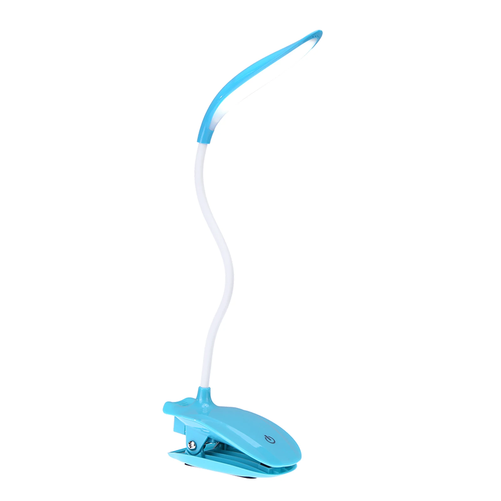 

Student Clip On Eye Protection LED Desk Lamp Home Office Flexible Gooseneck Night Light ABS USB Rechargeable Reading Bedside