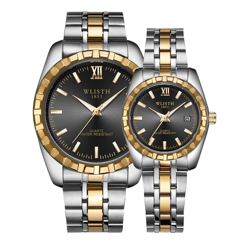 

Casual Simplicity Fashion Waterproof Luminous Calendar Couple Watch Gift Men's And Women's Watches