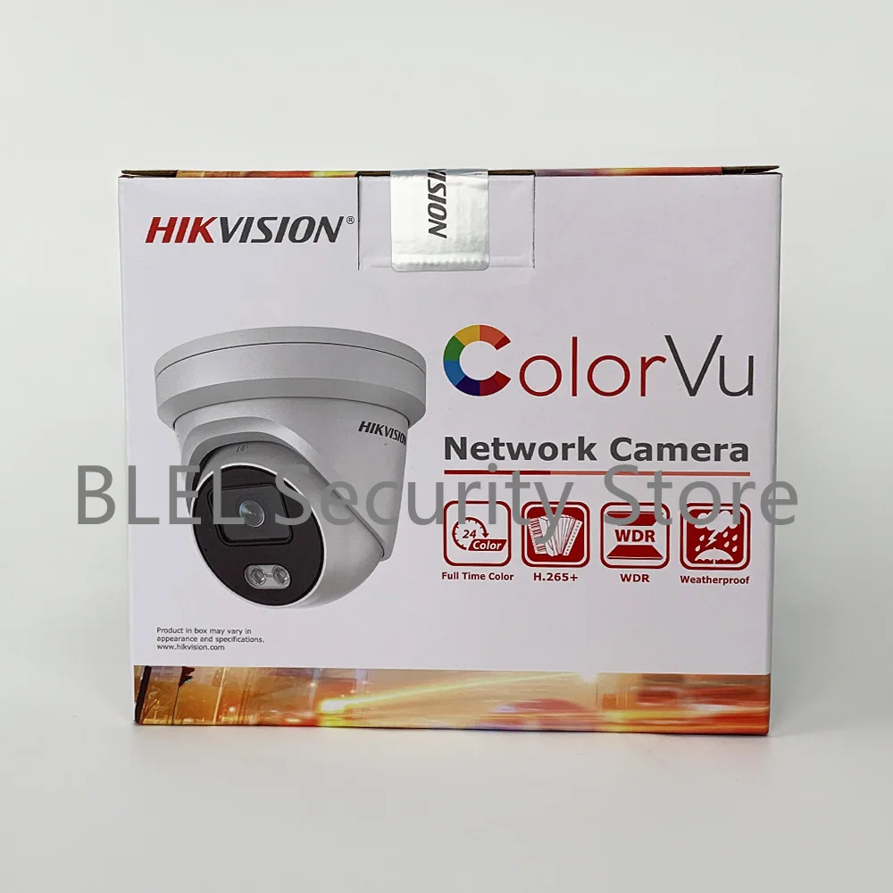 Hikvision DS 2CD2347G1 LU ColorVu Камера 4MP сетевой башни Poe Ip наружного видеонаблюдения H.265 +