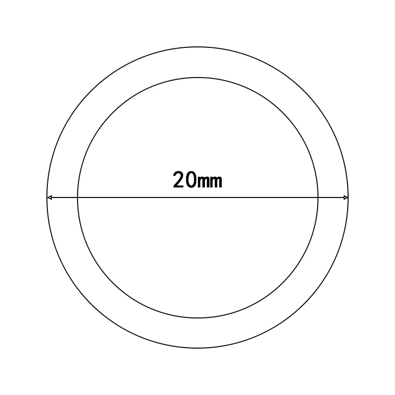 20mm 50 шт. DIY сборка деревянных колец Детские художественные поделки детские погремушки кольцо браслет ручной Колокольчик Прорезыватель для новорожденных игры игрушки - Цвет: 20mm
