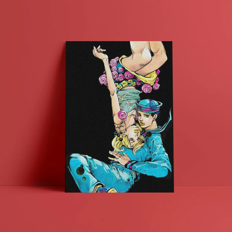 iC 358 JOJO's Part 8 jojoolion аниме настенный Арт холст украшение постеры принты для гостиной домашняя декоративная картина для спальни - Color: iC 358