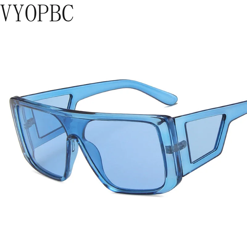 

2021 Brand Square Sunglasses Woman Oversized Black Style Shades For Women Big Frame Fashion Sunglasses Female UV400 Glasses