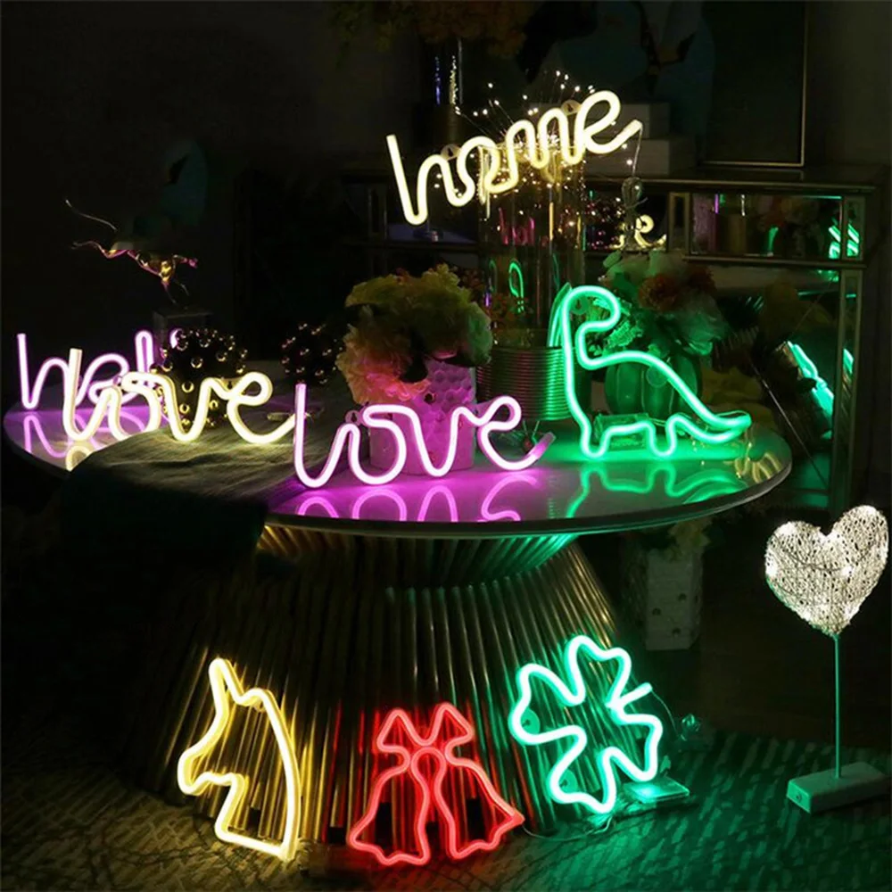 

LED Rainbow Light Neon Sign Night Light Wall Hanging Rainbow Neon Light For Home Decoration LED Rainbow Lamp Christmas Decor