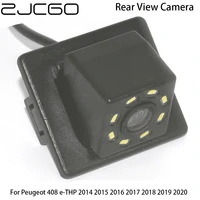 zjcgo ccd hd car rear view reverse back up parking waterproof camera for peugeot 408 e thp 2014 2015 2016 2017 2018 2019 2020
