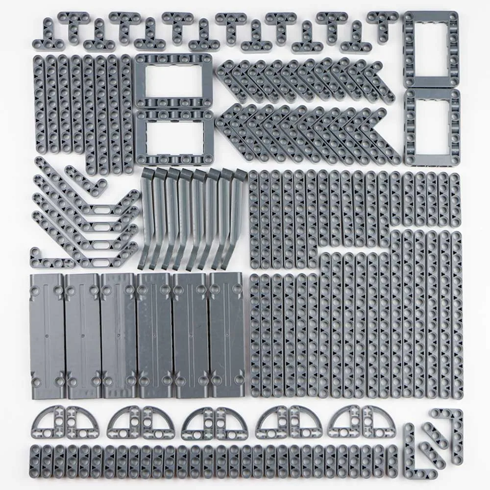 

High-Tech Parts Bricks Pin Liftarm Studless Beam Axle Connector Panel gear Car Toys Mindstorm Building Blocks Bulk sets