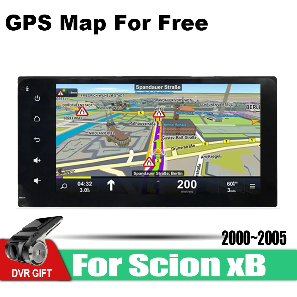 Автомобильный gps мультимедийный плеер для Scion xB 2000 2001 2002 2003 2004 2005 автомобильный