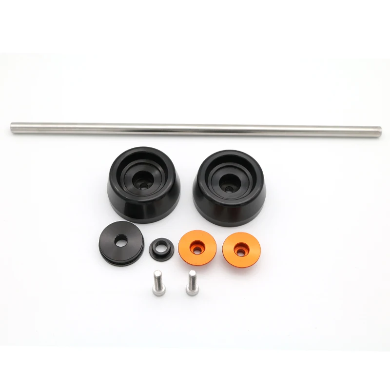 

Fit For KTM 790 Duke 2018 2019 2020 Front and Rear Axle Fork Sliders Crash Protector Motorcycle Falling Protection CNC Aluminum