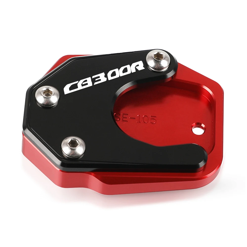 

For Honda CB300R 2018 2019 2020 Motorcycle CNC Kickstand Foot Side Stand Extension Pad Support Plate Enlarge Stand CB 300R LOGO