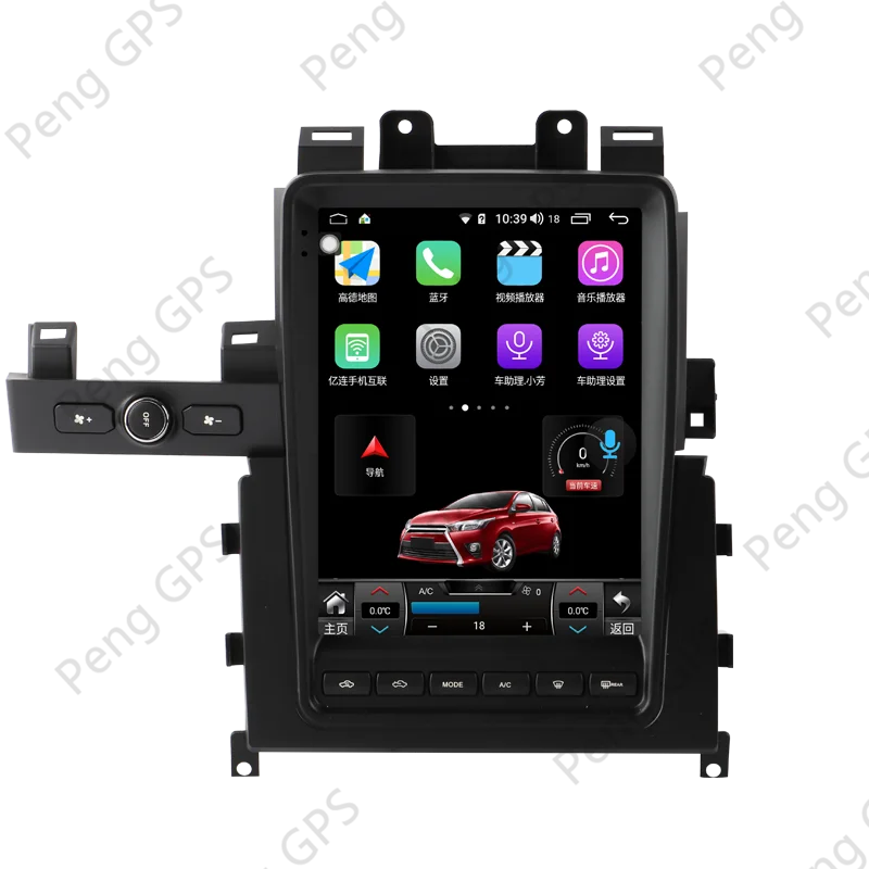6 + 128G GPS-навигатор для Nissan GT-R GTR Skyline Android Tesla Screen 2008-2017 DVD-плеер Carplay DSP мультимедийное