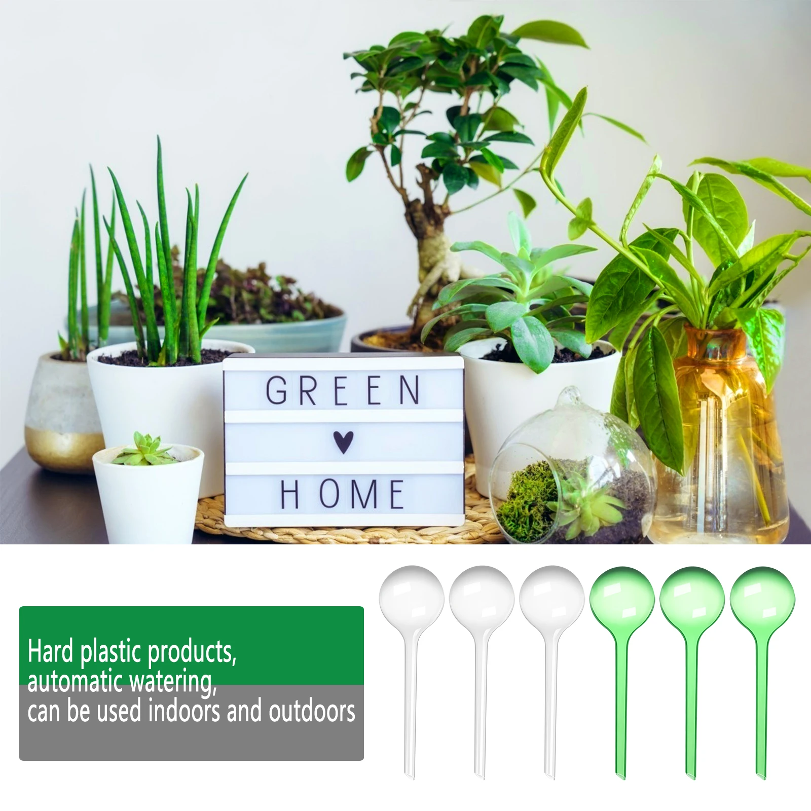 

Plant Watering Bulbs,Plastic Automatic Self-Watering Globes drip irrigation