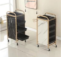 beauty salon trolley special barber shop hot dyeing tool cart hair salon hand pulling cart multi function tool cabinet