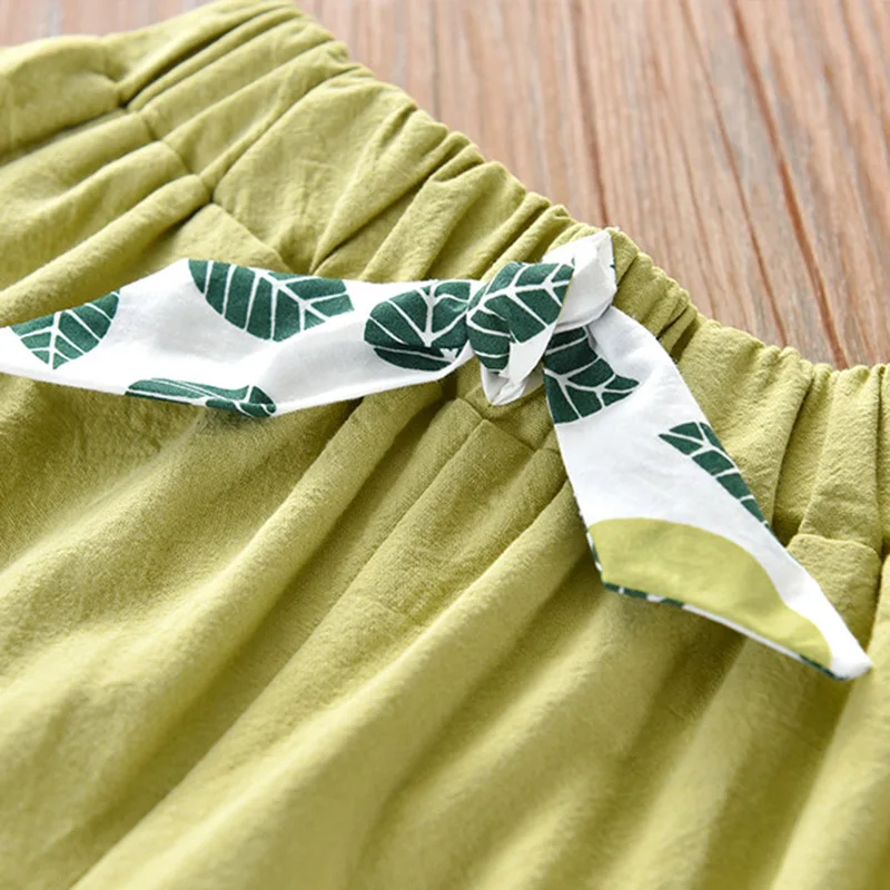 

Humor Bear Summer Girls Clothes Sets Cartoon Rabbit Cute Short Sleeve + Skirt 2PCS Toddler Children's Clothes For 3-7Y