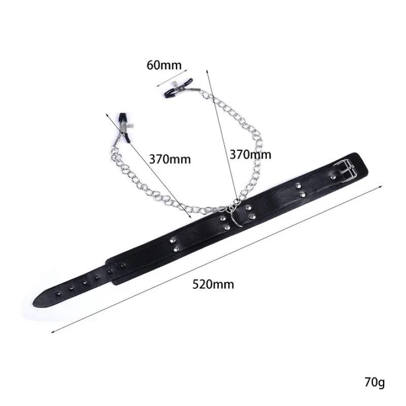 Экзотические аксессуары рот кляп шеи воротник соски зажимы цепи БДСМ связывание