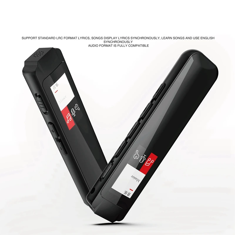 Мини-Цифровой диктофон с о-образной ручкой 8 ГБ активированный Цифровой