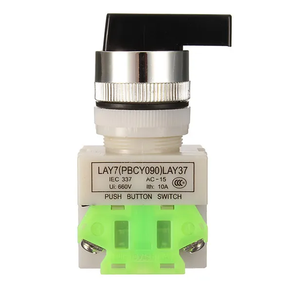 

Поворотный трехпозиционный переключатель кнопочный переключатель