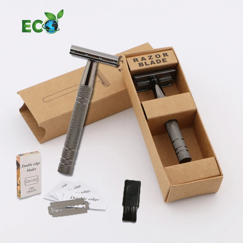 Лезвия для безопасной бритвы с двойной кромкой лезвия влажного бритья