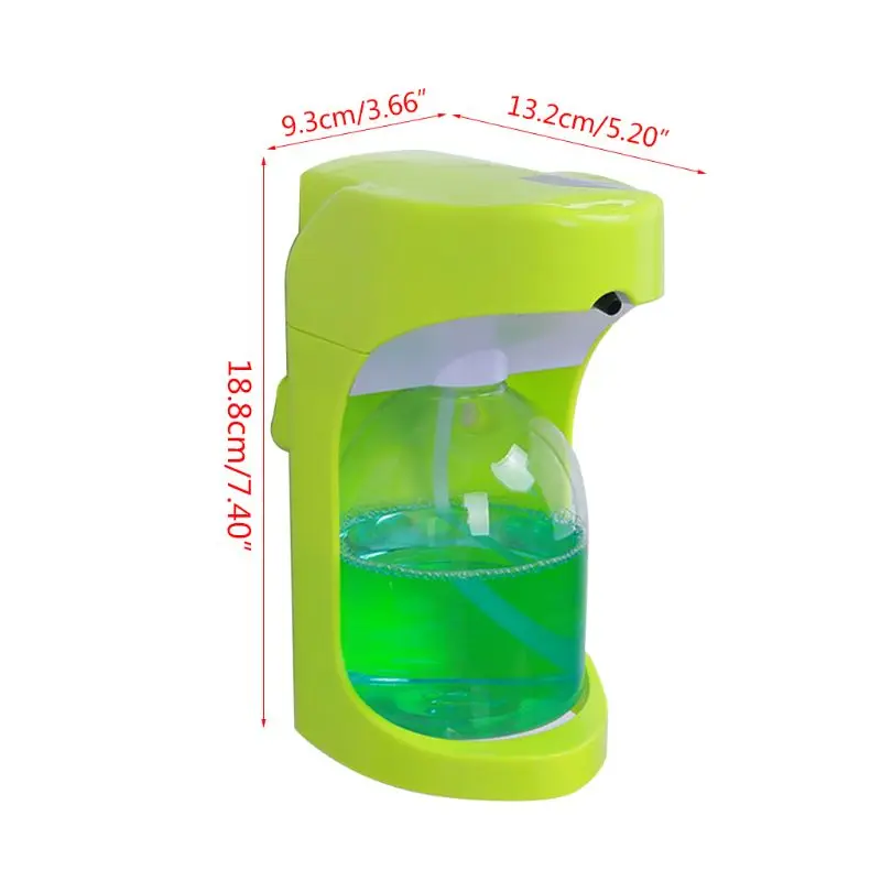 

500ML Automatic Soap Liquid Dispenser Touchless Sanitizer Infrared Smart Sensor