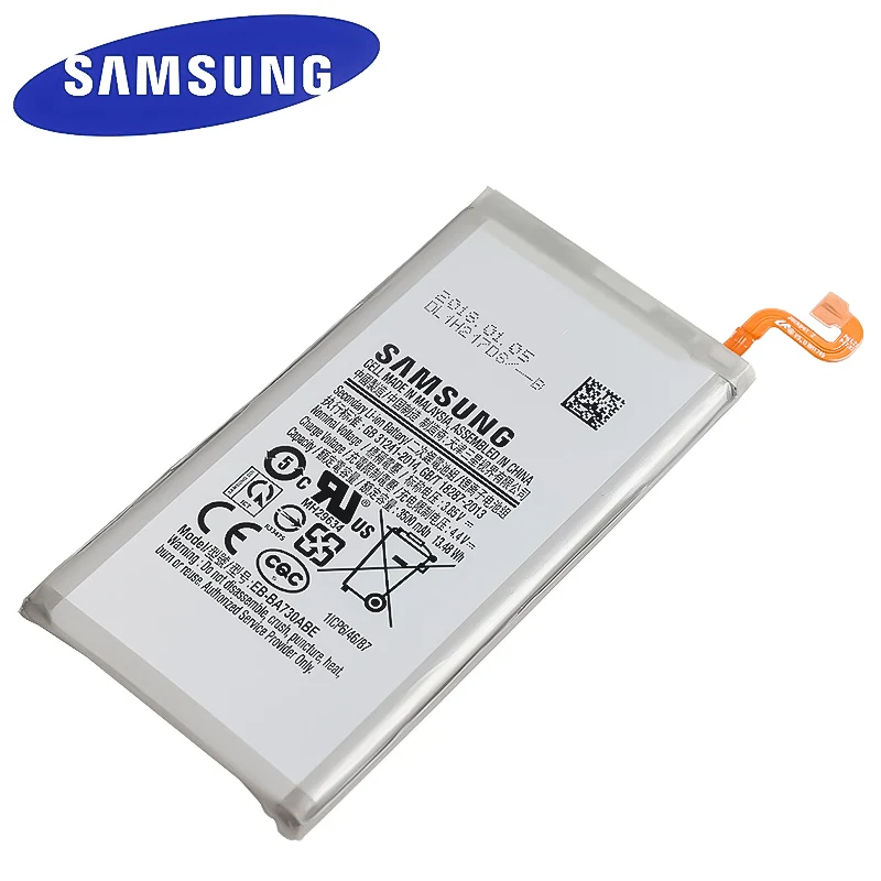 Оригинальный телефон SAMSUNG аккумулятор емкостью 3500 мАч для Samsung Galaxy A8 Plus + (2018)