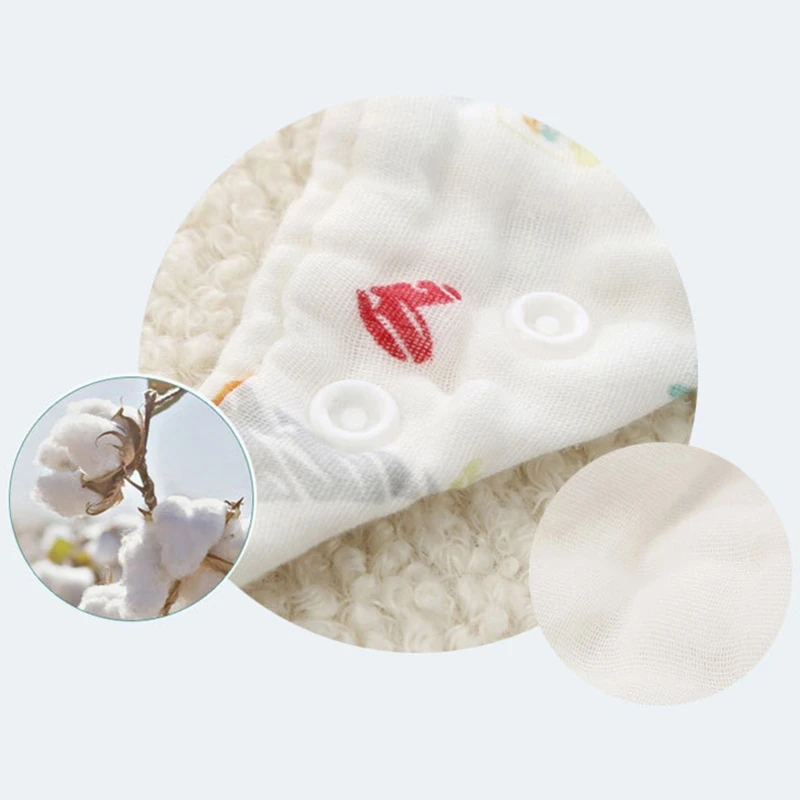 

5 Pcs/Set Infant Toddler Feeding Saliva Towel Burp Cloths Newborn Shower Gifts Baby Muslin Gauze Bib Bandana