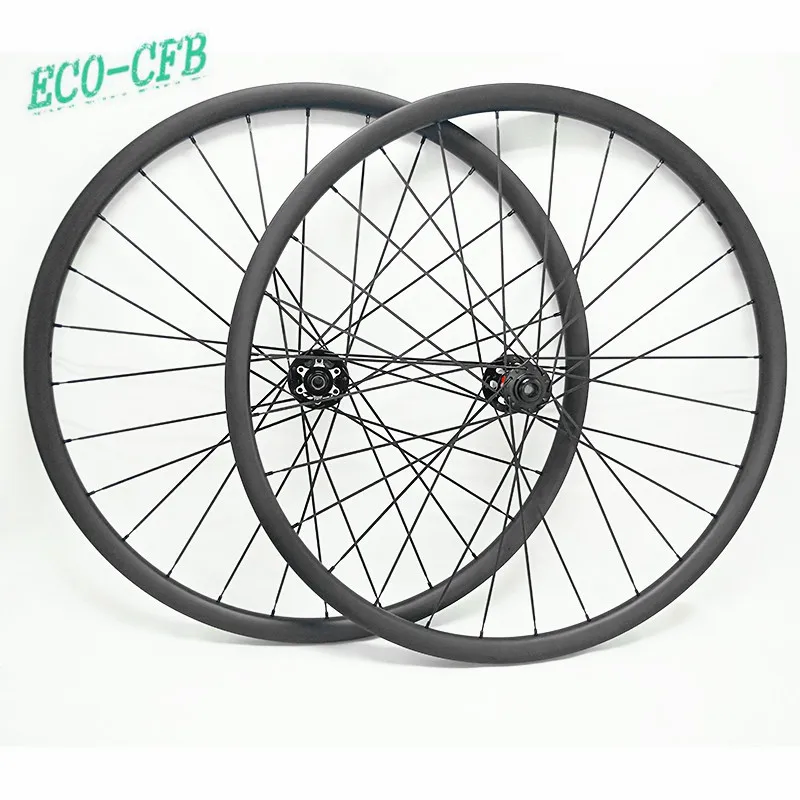 Novatec D791SB D792SB 100x15 148x12 bicicleta aro 29 mtb Углеродные колеса бескамерные ассиметричные 30x35