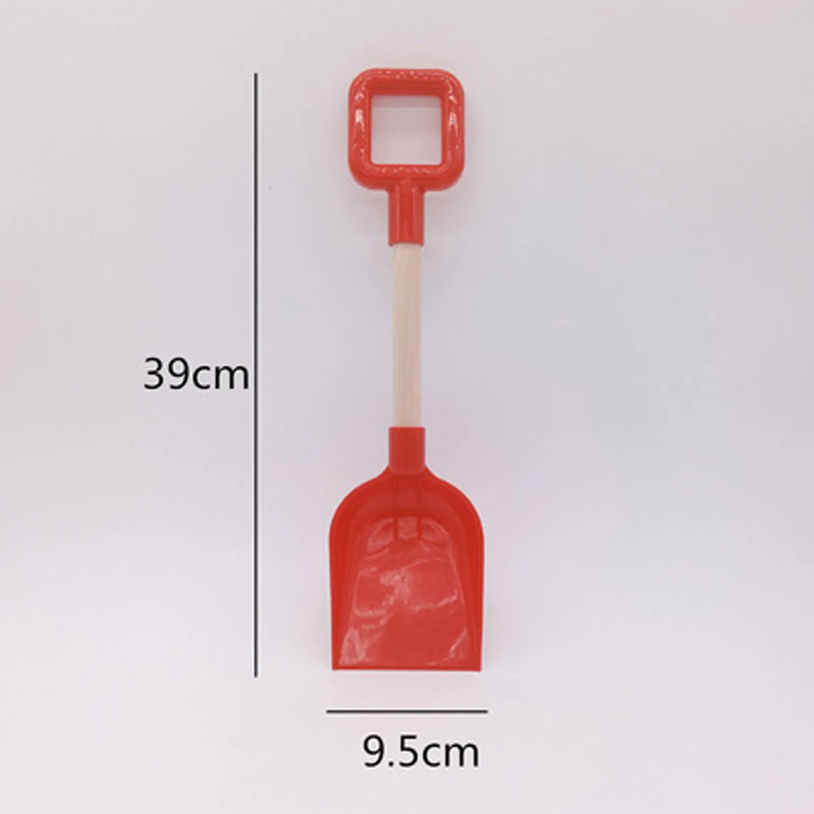

4pcs Children's Snow Shovel Children Beach Shovel With Wooden Steel Handle Children Snow Shovel Garden Tools Retractable