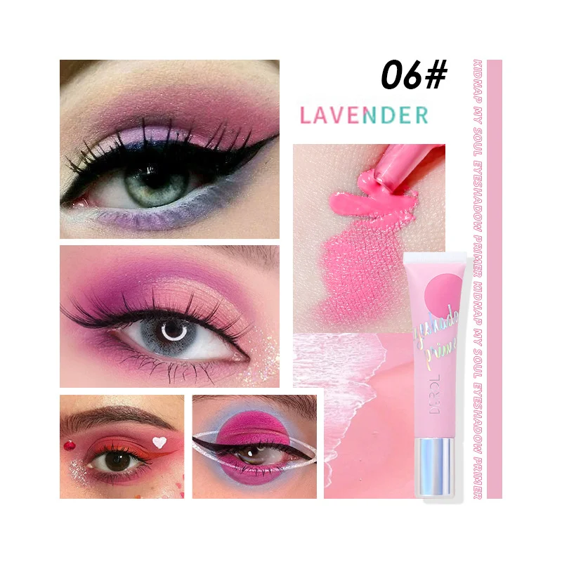 

6-Color Eye Concealer Eyeshadow Primer Natural Waterproof Easy-To-Color Base Makeup Matte Sexy And Charming Female Makeup Tool